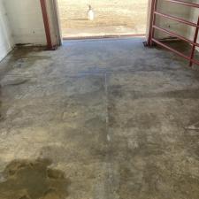 Pressure-washing-horse-stalls-using-hot-water-and-high-pressure-removing-rubber-mats-from-concrete-horse-pens 9